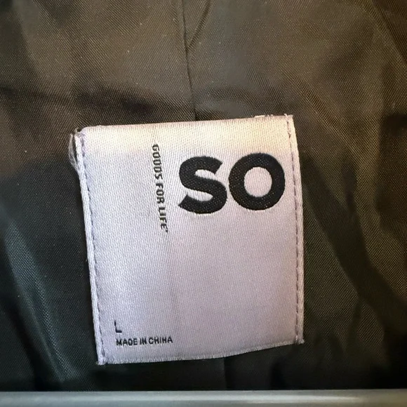 SO Women's Houndstooth Blazer in Black and White - Picture 2 of 5